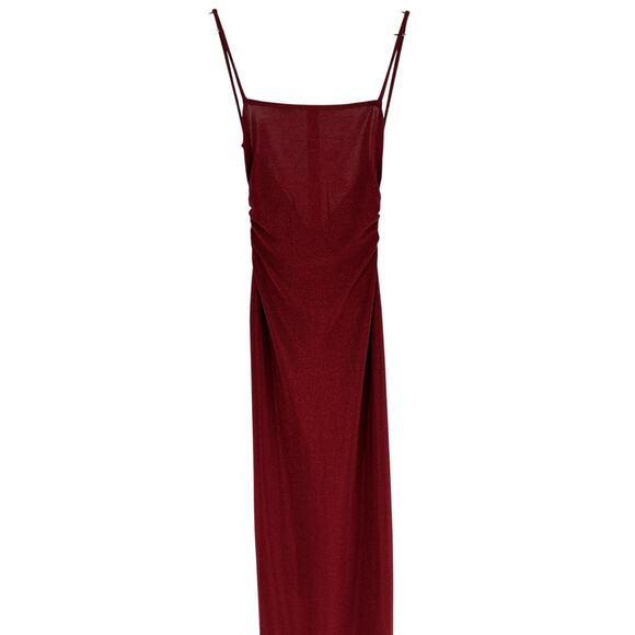 Reformation 'Breslin' Red Nylon Dress Size XS - Picture 1 of 3
